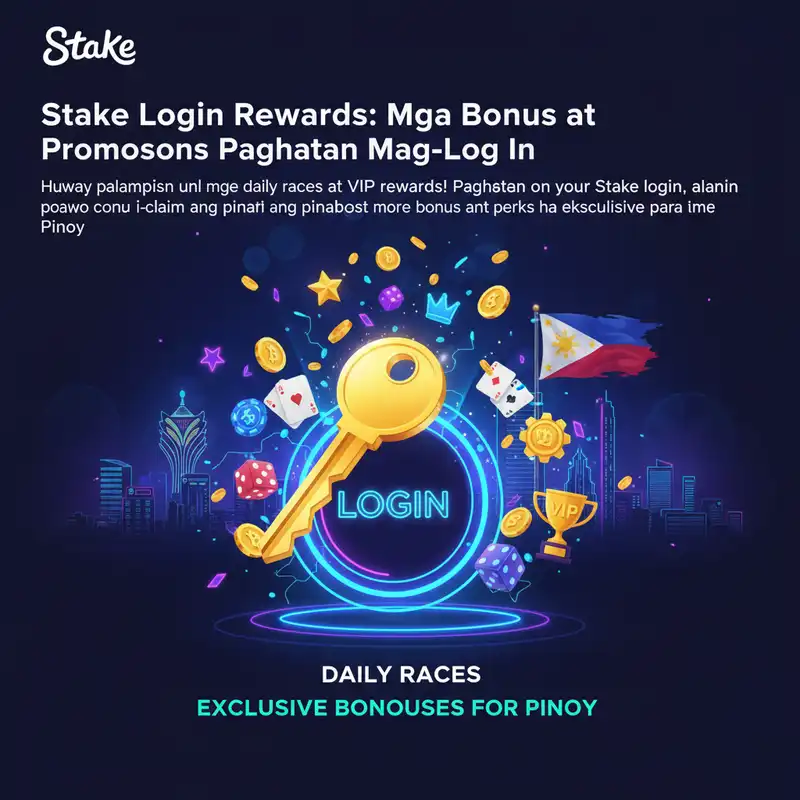 Stake login VIP rewards at promosyon para sa mga Pinoy
