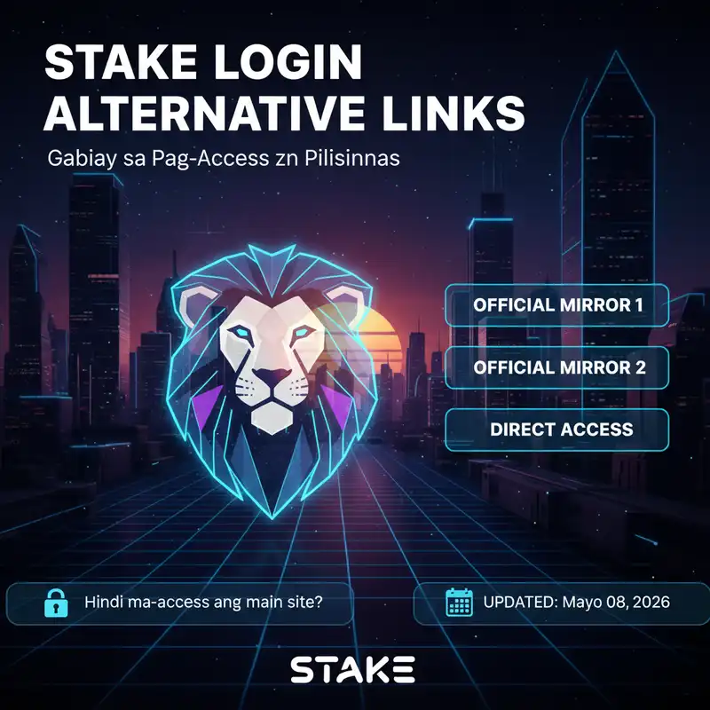 Stake Login Mirror Links Philippines 2026 Banner